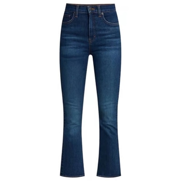 Veronica Beard Carly High Rise Kick Flare Blue Jeans Size 28 - Picture 2 of 6